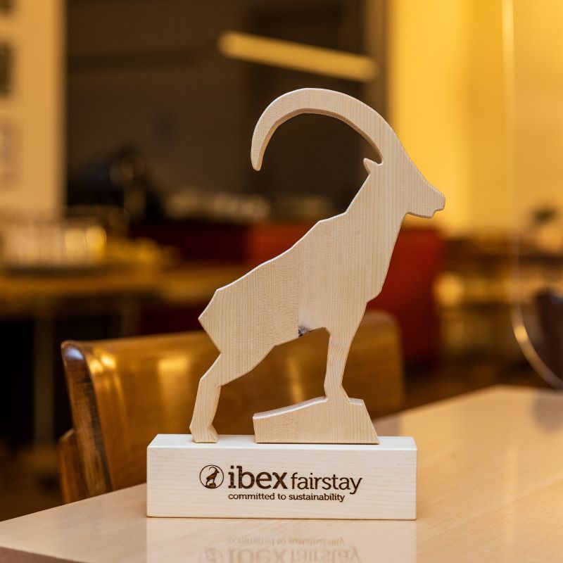 Unser Hotel wird vom führenden Schweizer Nachhaltigkeits-Label ibex fairstay ausgezeichnet